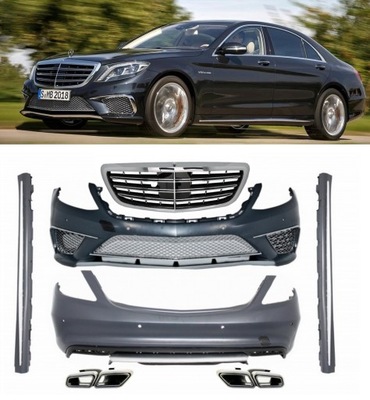 PARAGOLPES BODY KIT MERCEDES S W222 13-17 S65 S63 AMG  