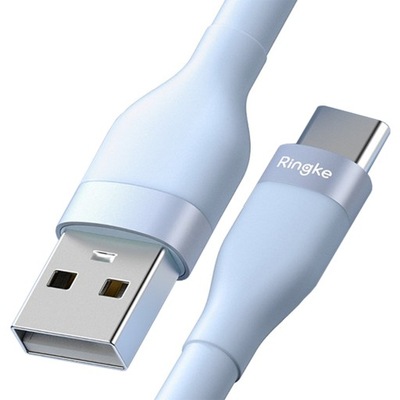 RINGKE KABEL PRZEWÓD WYTRZYMAŁY USB-A - USB-C 480MB/S 12W 2M NIEBIESKI