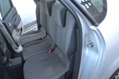 Renault scenic ii 2 сидіння заднє сидіння задня задня 3x сидіння фото №1