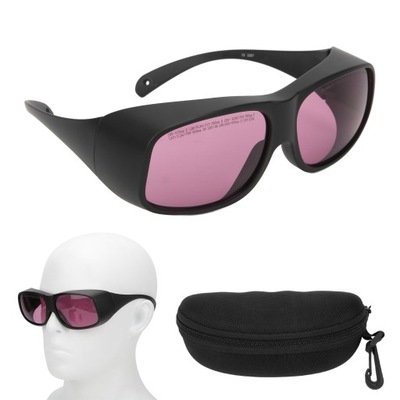 OKULARY OCHRONNE DO LASERA CZERWONE