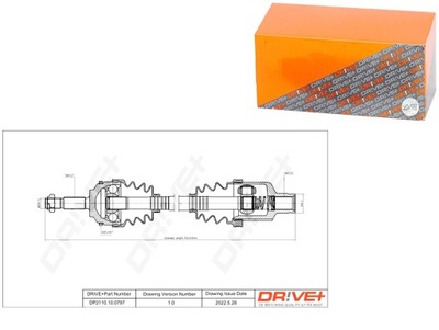 SEMI-EJE DE ACCIONAMIENTO RENAULT KANGOO 01- P DRIVE+  