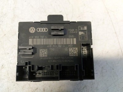 Audi a6 c7 allroad модуль дверь левый перед фото №1