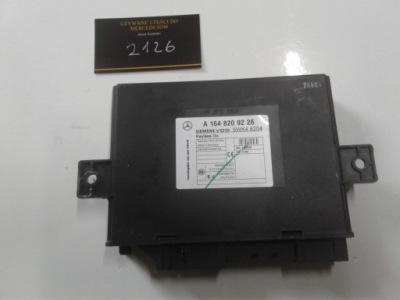 Блок керування модуль w 164 nr 1648209226 фото №1