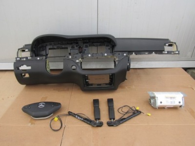 Mercedes s w221 w216 pulpit панель  приборная панель подушка безопасности фото №1