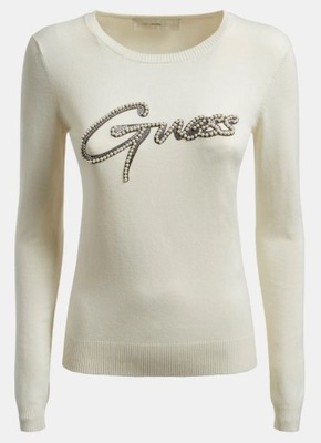 Guess sweter W1BR10Z2NQ0 G012 beżowy S