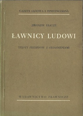 ŁAWNICY LUDOWI - ZIGNIEW KRAUZE ------- 1968