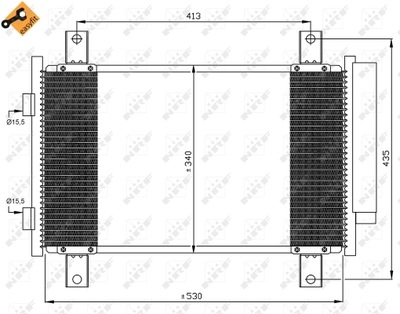 AUŠINTUVAS KONDICIONAVIMO - KONDENSATORIUS EASY FIT 35840 