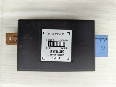 Модуль сигнализация peugeot 3008 i 9657384680 фото №1