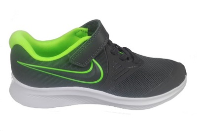 NIKE STAR RUNNER AT1801 004 GREY/GREEN r28,5