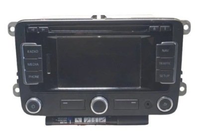 Радио навигация vw passat b7 tiguan 5n 3c8035279m r358 фото №1