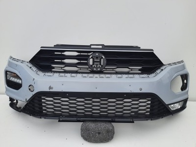 Vw t-roc бампер передний решётка радиатора решётка радиатора противотуманная фара oryg фото №1