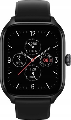 Smartwatch AMAZFIT GTS 4 Czarny (Infinite Black) Brak ładowarki