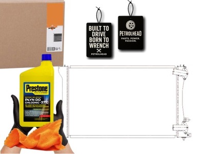 Радиатор peugeot 406 2,0hdi nrf #petrolhead pro+ kit5 фото №1