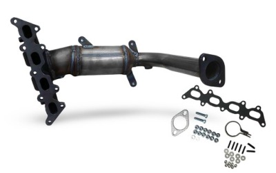 Катализатор fiat 500 idea punto panda lancia musa ypsilon 1.4i 16v фото №1