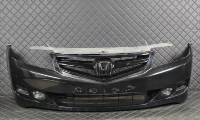 Honda accord vii бампер передний перед фото №1