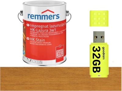 Remmers HK-Lasur impregnat 2,5L DĄB RUSTYKALNY