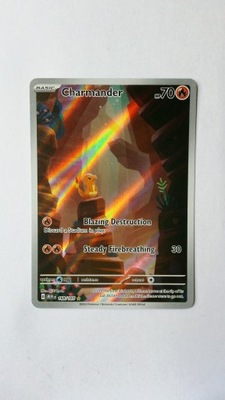 Charmander (MEW 168) - 168/165 - Illustration Rare - Pokemon 151