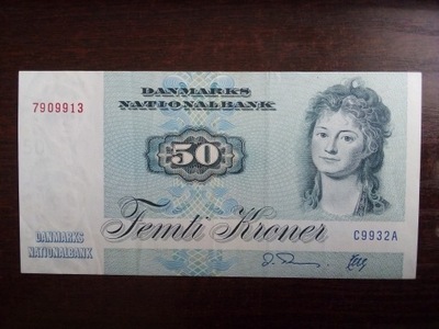 Banknot 50 koron Dania