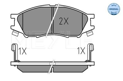 ZAPATAS DE FRENADO NISSAN PARTE DELANTERA ALMERA N16 02- Z SENSOR 0252464815/W  