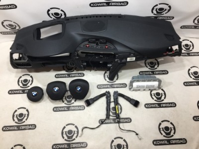 Bmw 3 f30 f31 f34 приборная панель консоль подушка безопасности подушки безопасности натяжители оригинал фото №1