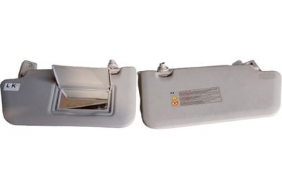 Захист сонцезахисна ліва правий nissan micra k12 фото №1