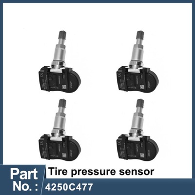 4 PIEZAS 4250C477 SENSOR DE PRESIÓN EN OPONACH TPMS PARA MITSUBISHI LANCER 2014-2019  