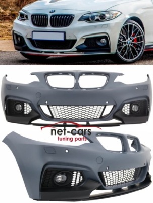 Бампер bmw 2 f22 f23 -17 m набор performance sra фото №1