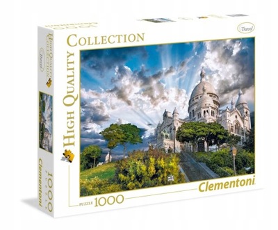 Clementoni Puzzle 1000 HQ Collection Montmartre