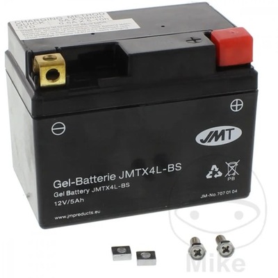 Akumulator motocyklowy żelowy JMT YTX4L-BS