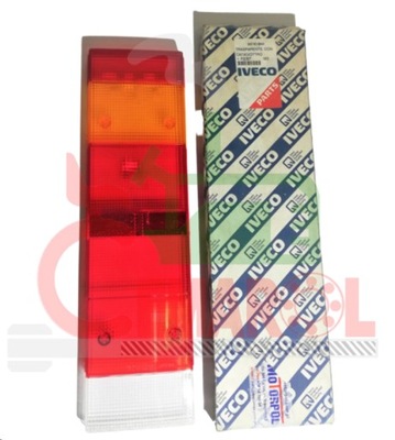 Стекло фары стекло лампы задний rvi reno premium magnum фото №1