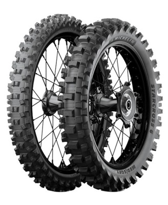 1x MICHELIN STARCROSS 6 MEDIUM 100/90-19 57 M 