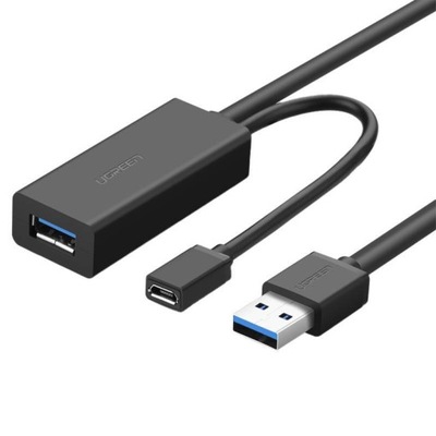 UGREEN Przedłużacz USB 3.0, 10m Długi Micro USB