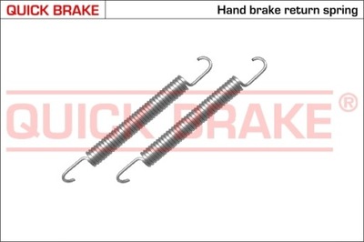 ACCESORIOS ZAPATAS DE FRENADO QUICK BRAKE 105-0480  