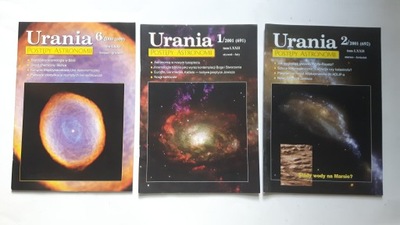 3 x URANIA Postepy Astronomii 2000/01
