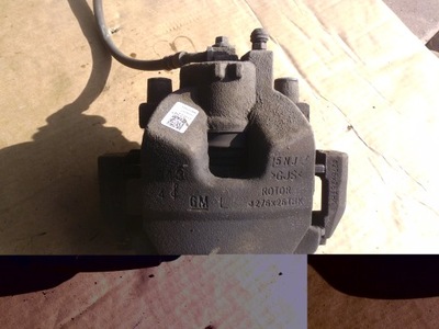 Суппорт тормоза левый перед opel astra k 1,4t фото №1