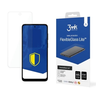 Szkło hybrydowe 3mk FlexibleGlass Lite na Motorola Moto G22