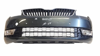 Skoda rapid 2012-2017 бампер перед фото №1