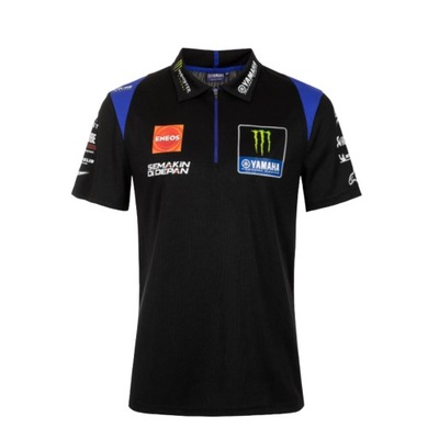 KOSZULKA T-SHIRT POLO MESKI VR46 YAMAHA MONSTER TAMAÑO M  