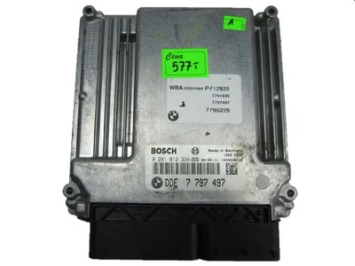 BMW E87 COMPUTADOR UNIDAD DE CONTROL 0281012334 DDE7797497  