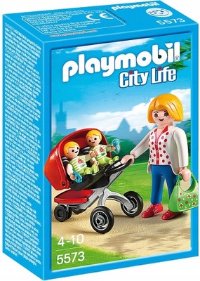 PLAYMOBIL 5573 WÓZEK DLA BLIŹNIAKÓW CITY LIFE