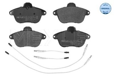 КОЛОДКИ ТОРМОЗНЫЕ CITROEM ПЕРЕД XM 91- Z ДАТЧИКОМ 0252150417/W