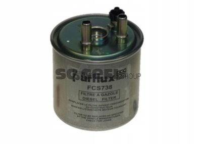 Фільтр пального purflux do renault twingo ii 1.5 dci фото №1