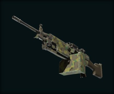 Skin CS2, CS GO, M249 | Dżunglowy DDPAT (po testach bojowych)