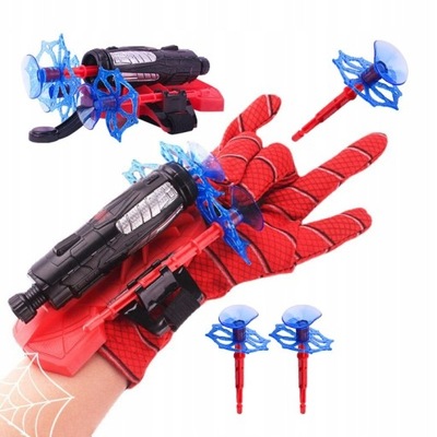 STRZELAJĄCA RĘKAWICA SPIDERMAN PAJĘCZYNA SIEĆ