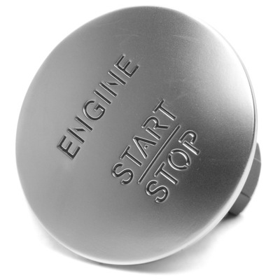 Накладка кнопка запуск стоп зажигания do mercedes w176 w212 фото №1