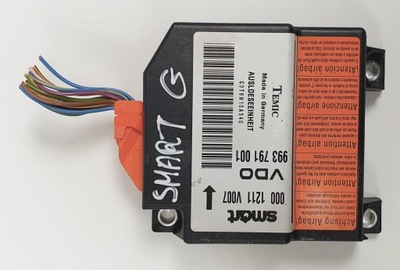 Модуль датчик подушка безпеки smart fortwo 450 0001211v007 фото №1