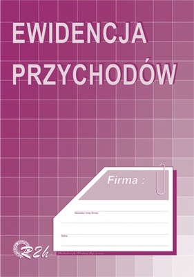 R2H Ewidencja Przychodów Podatnicy Ryczałt A4 40K