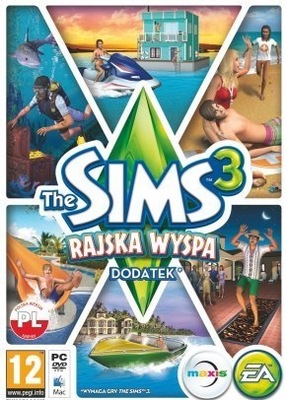 The Sims 3 Rajska Wyspa PL (PC) klucz Or