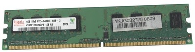 RAM 1GB DDR2 800MHz PC2-6400U HYMP112U64CP8-S6 HYNIX
