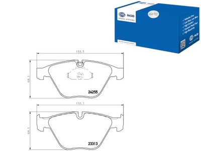 HELLA PAGID PADS BRAKE 34112288869 341122888  